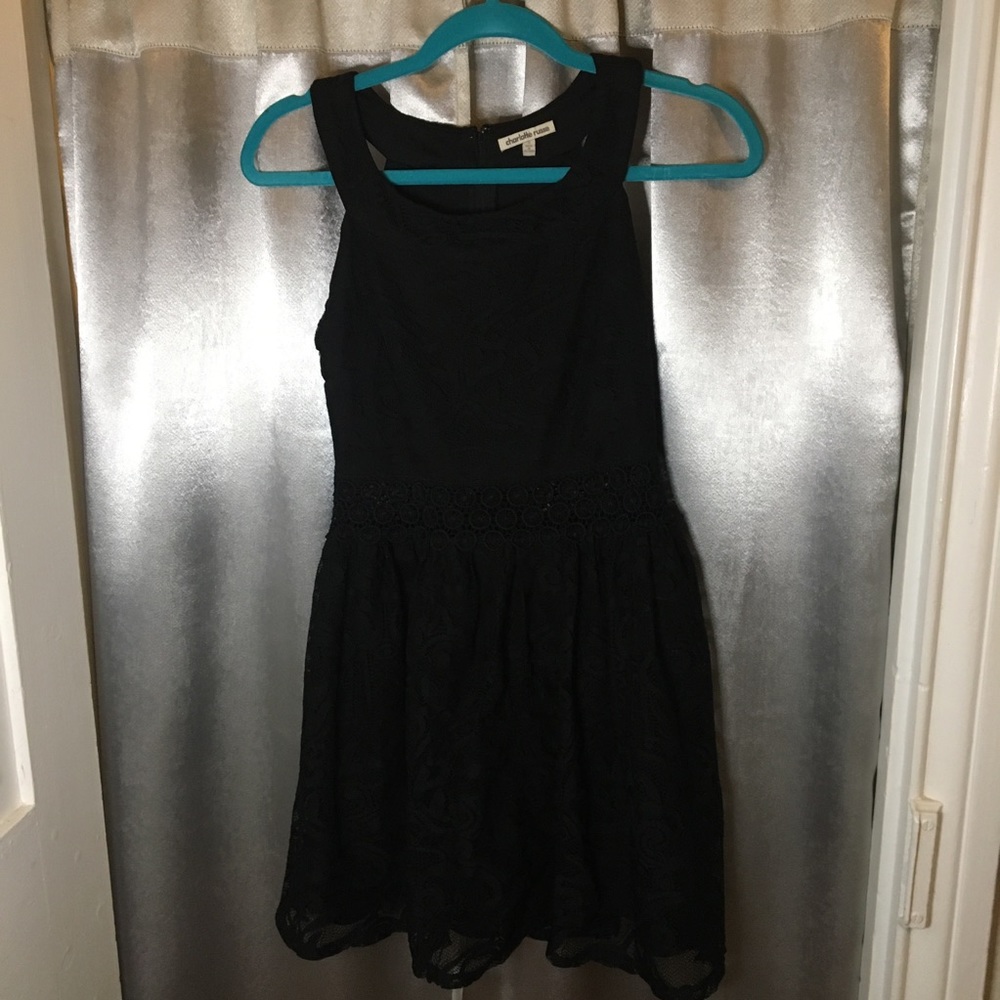❤️FINAL PRICE✨charlotte russe black lace dress✨